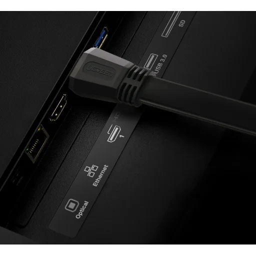 Ugreen HDMI 2.0 kábel 4K 60Hz 3D 18Gbps 1.5m fekete (ED015 50819) - 4
