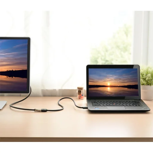 Ugreen HDMI (aljzat) - HDMI (csatlakozó) hosszabbító kábel 4K 10,2 Gbps 340Mhz 0.5m fekete (HD107 10140) - 3