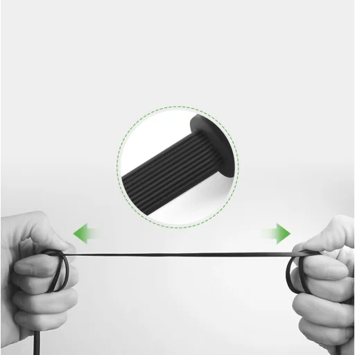 Ugreen AUX 3.5mm-es mini jack lapos kábel 0.5m fekete (AV119 10596) - 5