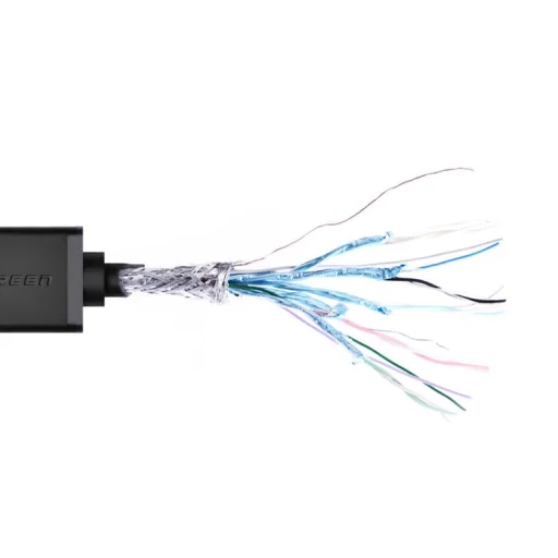Ugreen HDMI (aljzat) - mini HDMI (csatlakozó) kábel adapter 4K 60Hz Ethernet HEC ARC 32 csatornás audio  22cm fekete (20137) - 10