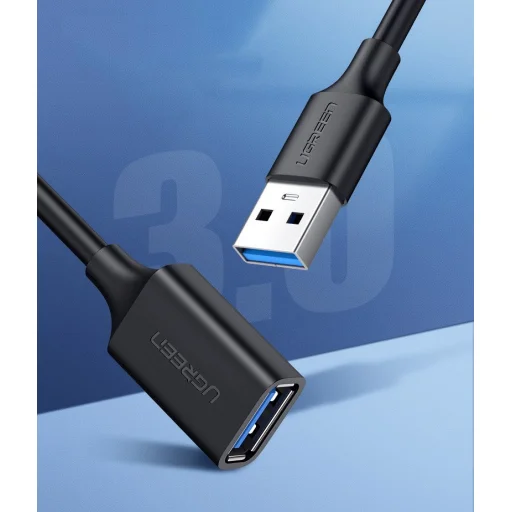 Ugreen USB 3.0 - USB 3.0 toldó kábel 1.5m fekete (US129 30126) - 13