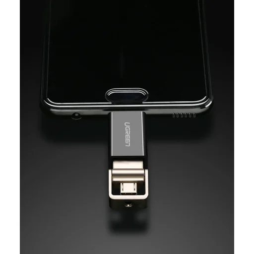 Ugreen USB 3.2 Gen 1 (aljzat) - USB Type-C (csatlakozóvég) OTG adapter fehér (30155) - 20