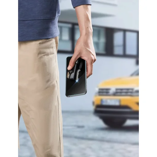  iPhone 12 Pro MAX Ugreen 2.5D kijelzővédő üvegfólia - 5