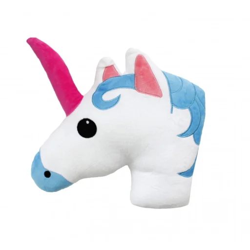 UNIKORNIS PÁRNA 35x45CM KÉK-PINK - 1