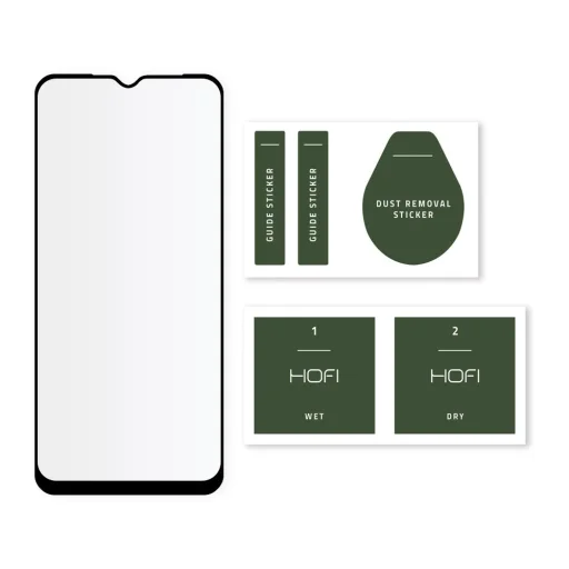 HOFI GLASS PRO+ Hybrid temperált üvegfólia Samsung A32 5G fekete - 4