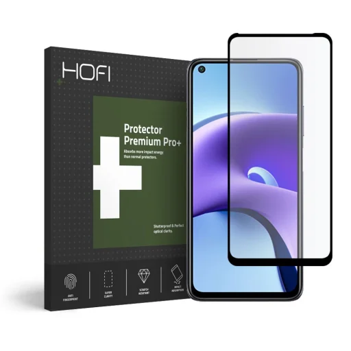 HOFI GLASS PRO+ Hybrid temperált üvegfólia XIAOMI REDMI NOTE 9T 5G fekete - 1