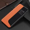 Eco Leather View Case intelligens fliptok Huawei P30 Pro narancs  thumbnail
