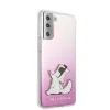 Samsung S21+ Plus pink tok Karl Lagerfeld KLHCS21MCFNRCPI Choupette Fun  thumbnail