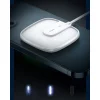 USAMS CD159 W1 Extra vékony MagSafe vezeték nélküli Qi mágneses töltő 15W fehér thumbnail
