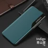 Eco Leather View Case intelligens fliptok Samsung A42 5G zöld - 2