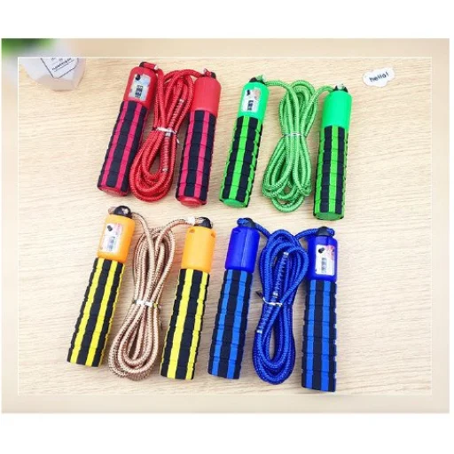 Crossfit - Fitness ugrálókötél ugrás számlálóval zöld - 8