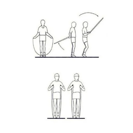 Crossfit - Fitness ugrálókötél ugrás számlálóval zöld - 6