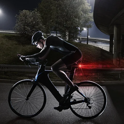 Wozinsky Zadné svetlo na bicykel s USB nabíjaním čierne (WRBLB1) - 7