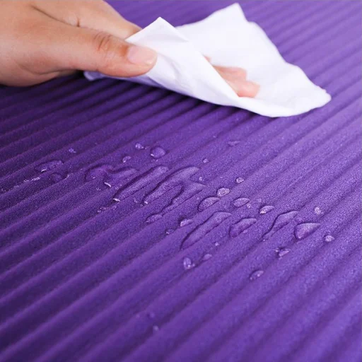 Wozinsky gymnastic csúszásmentes fitness matrac edzéshez 181cm x 63cm x 1cm fekete (WNSP-BLAC) - 5