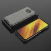 Honeycomb armor TPU tok Xiaomi Poco X3 NFC fekete thumbnail