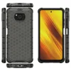 Honeycomb armor TPU tok Xiaomi Poco X3 NFC fekete thumbnail