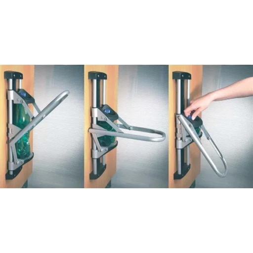 Palackprés, mechanikus kézi működéssel - PET / PALACK tömörítő EZÜST/FEKETE - 3