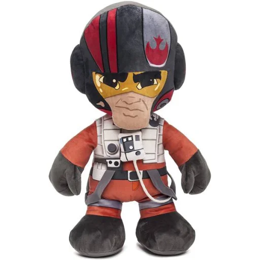DISNEY STAR WARS Poe Dameron plüssfigura 45 cm - 1