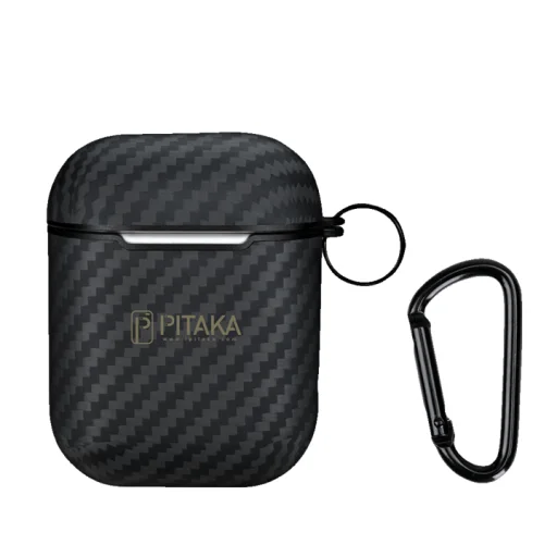 PITAKA Air Pal Mini  tok AirPods 1/2 fekete - 4