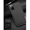 Dux Ducis Fino nylon bevonatú tok Samsung S20 FE fekete thumbnail