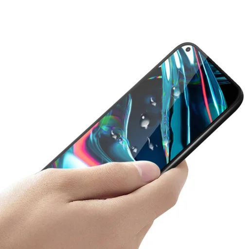 Kijelzővédő üvegfólia 5D REALME 7 PRO fekete - 6