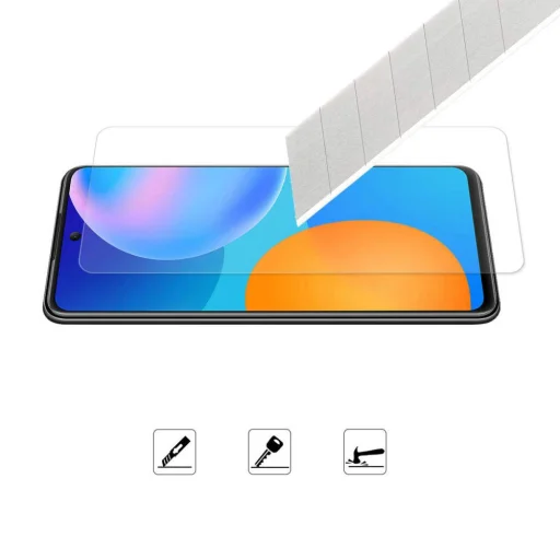 HUAWEI P SMART 2021 Kijelzővédő üvegfólia - 7