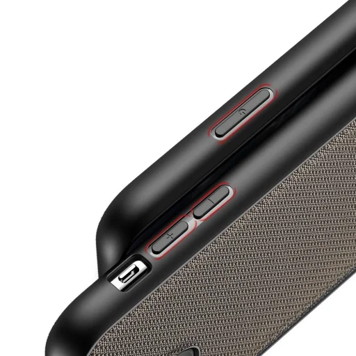 Dux Ducis Fino nylon bevonatú tok iPhone 11 zöld - 6