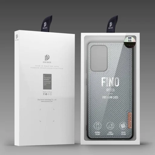 Dux Ducis Fino nylon bevonatú tok SAMSUNG A72 4G / 5G kék - 7