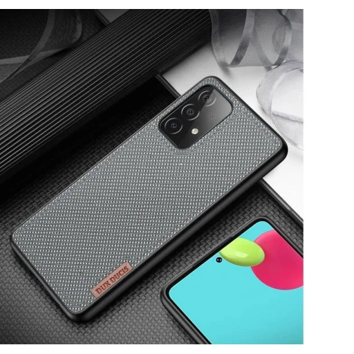 Dux Ducis Fino nylon bevonatú tok SAMSUNG A72 4G / 5G kék - 10