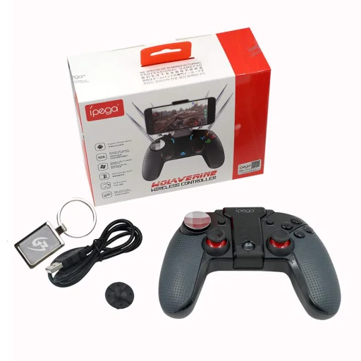 iPega 9099 Bluetooth Gamepad IOS/Android/PC/PS3/Switch/Android TV fekete - 6