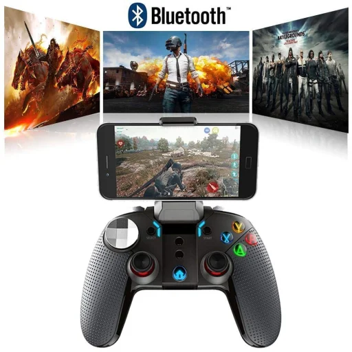 iPega 9099 Bluetooth Gamepad IOS/Android/PC/PS3/Switch/Android TV fekete - 7