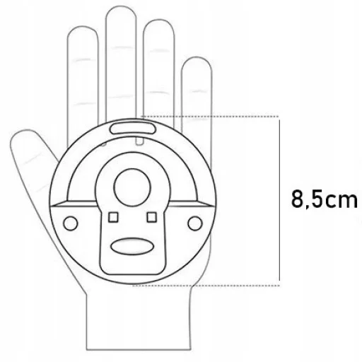 LED Selfie körfény USB, tölthető + Micro USB kábel pink - 10