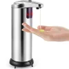 Magic automata érintés mentes szappan adagoló fém színű thumbnail