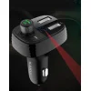 KAKU Jingying Bluetooth FM Transmitter + autós töltő  3.4A 2xUSB MP3 fekete (KSC-184) thumbnail
