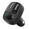 KAKU Jingying Bluetooth FM Transmitter + autós töltő  3.4A 2xUSB MP3 fekete (KSC-184) thumbnail