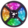 RGB LED szalag 5m vízálló 7W 300db LED távirányítóval, hálózati adapterrel thumbnail