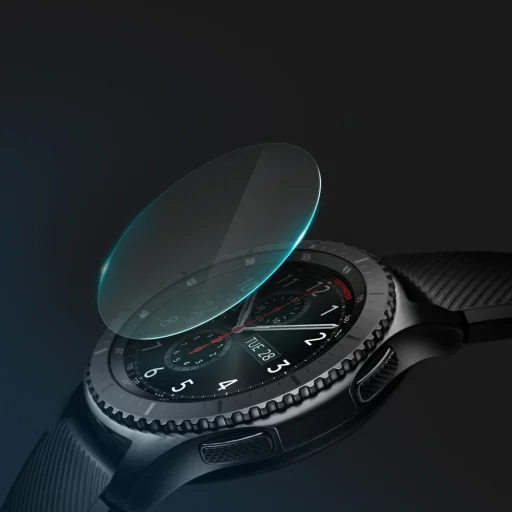 Ringke Samsung Galaxy Watch 46mm / Gear S3  4x ID edzett üveg védőfólia (IGSG0011-RPKG) - 2