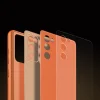 Dux Ducis Yolo Elegáns Tok  TPU és PU anyagból Samsung Galaxy S20 FE 5G készülékhez narancs színben thumbnail