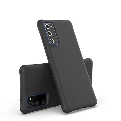 Soft Color Case flexibilis gél tok Samsung Galaxy S20 FE 5G készülékhez kék színben - 2