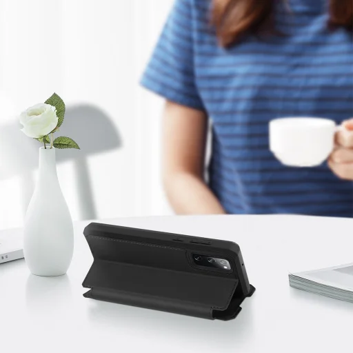 Samsung Galaxy S20 FE 5G DUX DUCIS Skin X fliptok fekete színben - 5