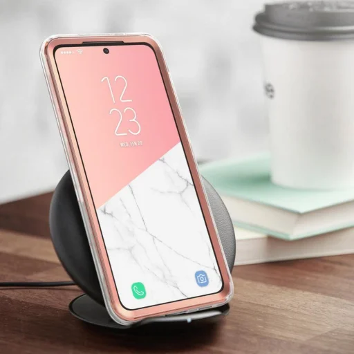 Samsung Galaxy S21+ Plus Supcase Cosmo tok készülékhez Márvány színben - 5