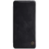 Samsung S21 Ultra Nillkin Qin bőr fliptok fekete thumbnail