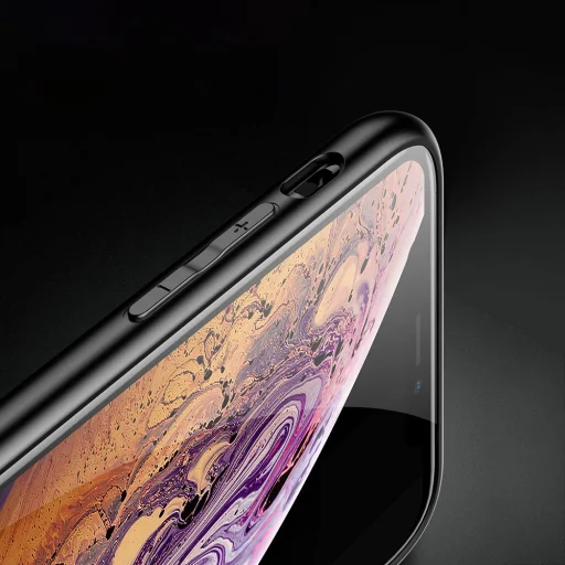 9H üveghátlapú tok és kameravédő iPhone XR - 6