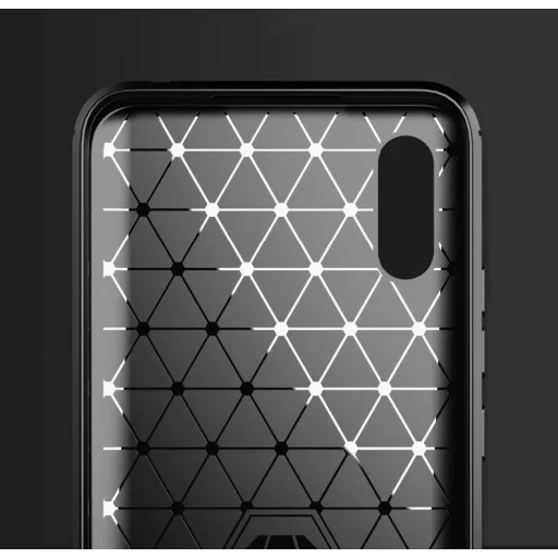 Xiaomi Redmi 9A Carbon mintájú TPU tok kék - 3