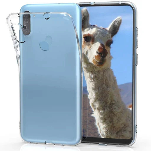 Ultravékony 0,2 mm TPU tok Samsung Galaxy A11 / M11 átlátszó - 4