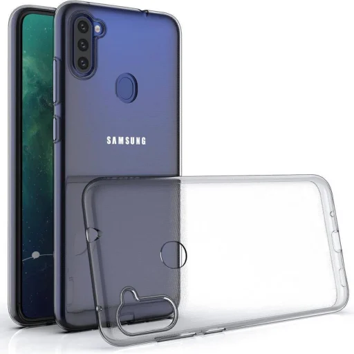 Ultravékony 0,2 mm TPU tok Samsung Galaxy A11 / M11 átlátszó - 1