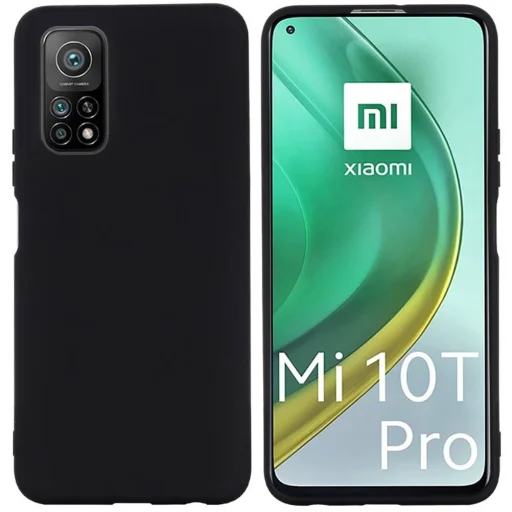 Szilikon tok XIAOMI MI 10T / MI 10T PRO fekete - 1
