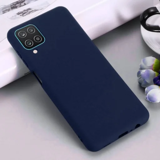 Szilikon tok SAMSUNG GALAXY A12 sötétkék - 6