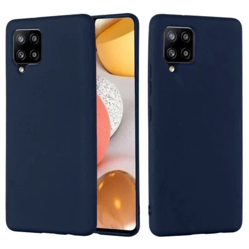 Szilikon tok SAMSUNG GALAXY A42 5G sötétkék - 2