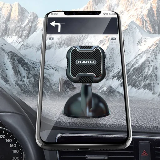 KAKU Univerzális mágneses műszerfalra helyezhető autós telefontartó fekete (KSC-425C) - 7